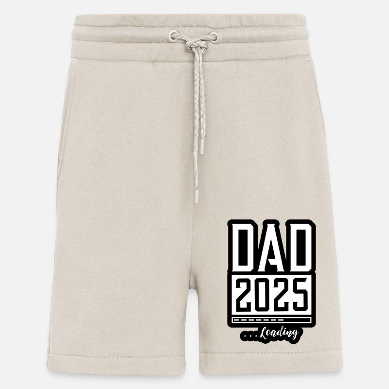 Dad 2025 Loading Papa - Shorts - made by SPREAD - WARM CLAY