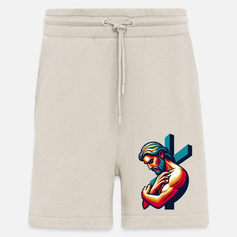 Christlicher Mann - Shorts - made by SPREAD - WARM CLAY