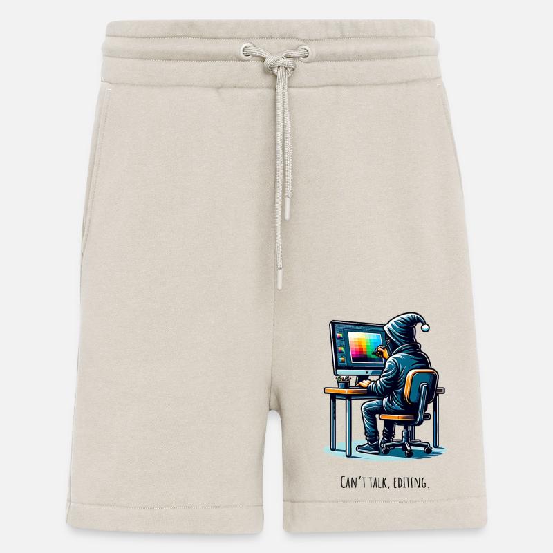 Editing Hacker - Kreativ im Tunnel - Shorts - made by SPREAD - WARM CLAY