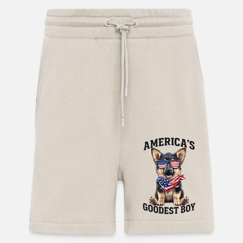 Amerikas Bester Schäferhund - Shorts - made by SPREAD - WARM CLAY