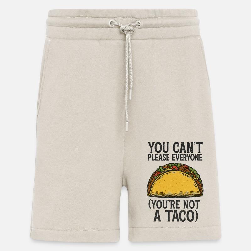 Vous n’êtes pas un taco - Short bio décontracté fabriqué en UE - WARM CLAY