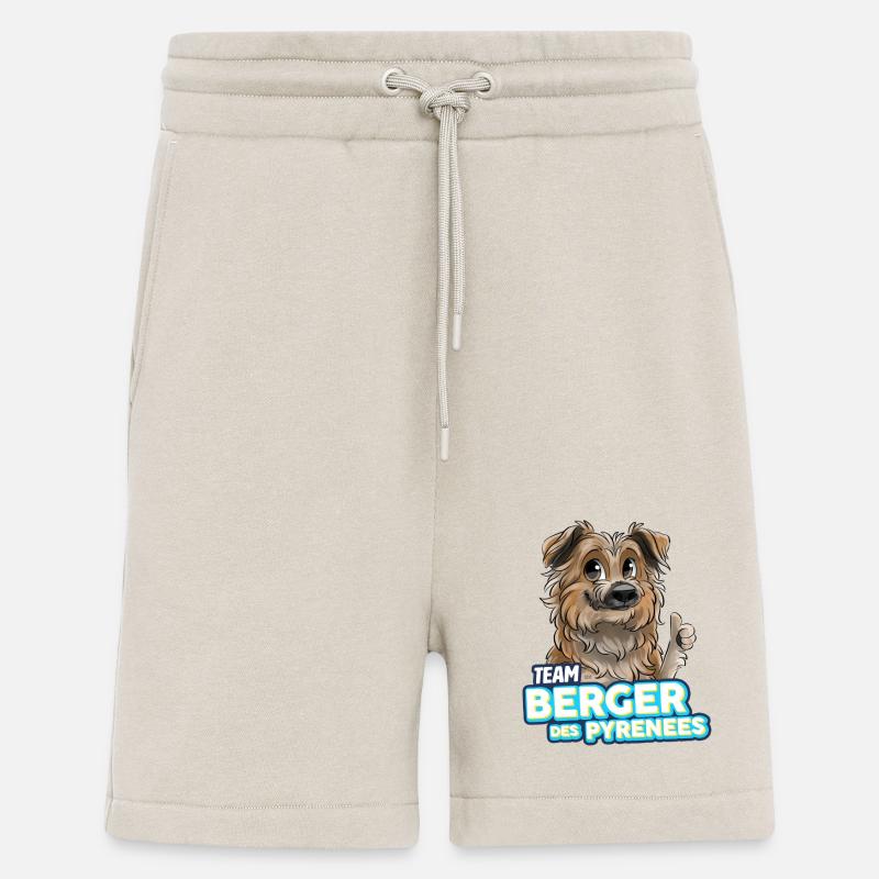 TEAM Pyrenäenschäferhund - Rehkitz - Shorts - made by SPREAD - WARM CLAY