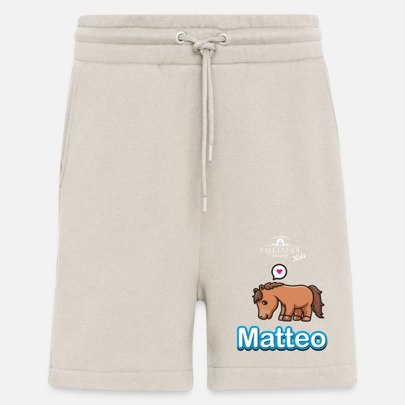 Falkenhof Matteo Comic Pferd - Shorts - made by SPREAD - WARM CLAY