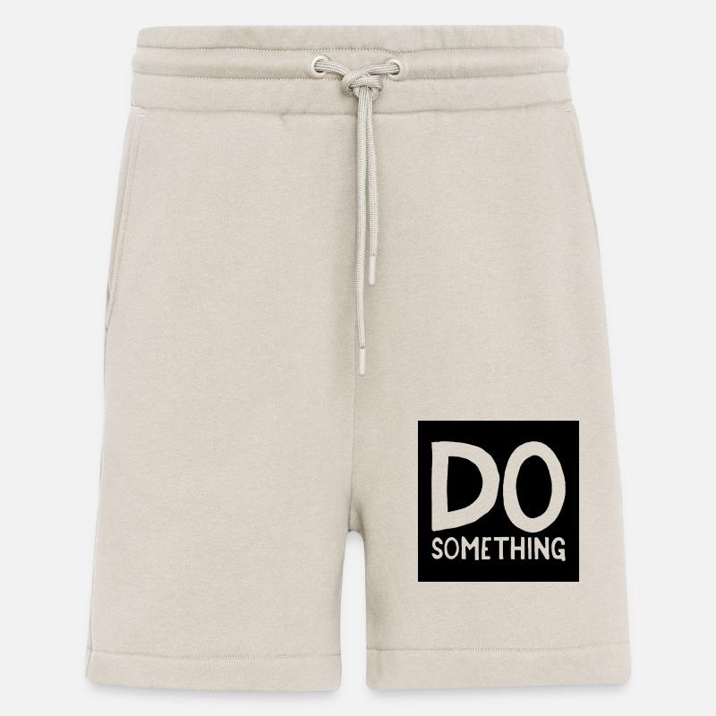 DO something schwarz transparent - Shorts - made by SPREAD - WARM CLAY