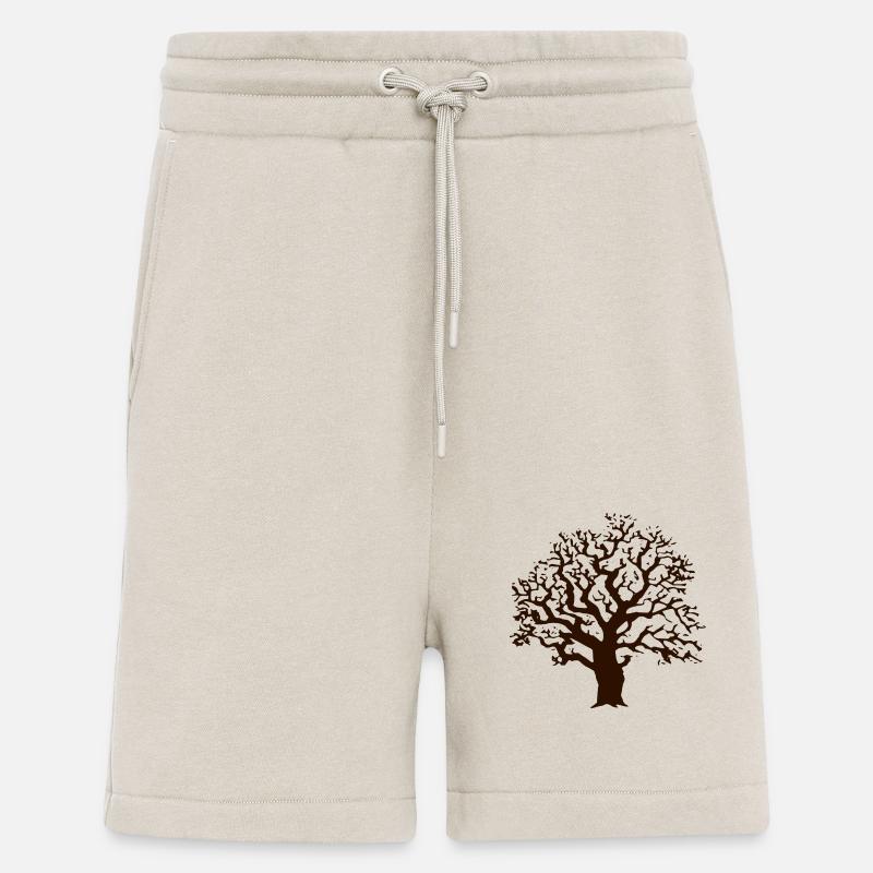 Baum Eiche - Shorts - made by SPREAD - WARM CLAY