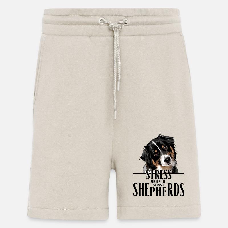 AUSTRALIAN SHEPHERD Spruch Wilsigns Aussie - Shorts - made by SPREAD - WARM CLAY