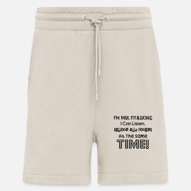 ADHS - Ich bin Multitasking - Shorts - made by SPREAD - WARM CLAY