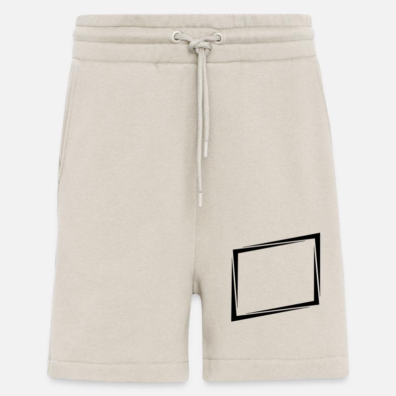 Shield rectangle frame - Shorts - made by SPREAD - WARM CLAY