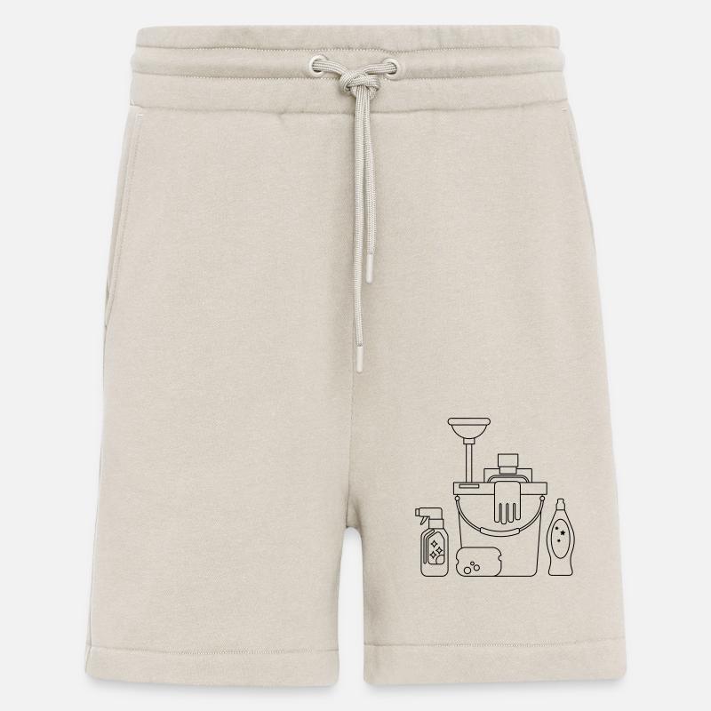 Putzeimer - Short bio décontracté fabriqué en UE - WARM CLAY