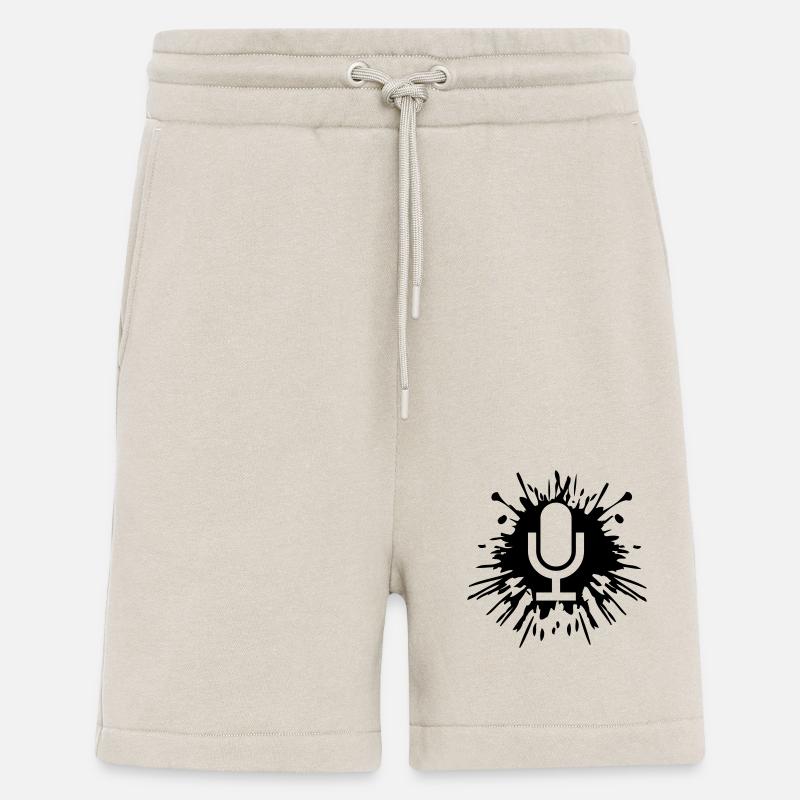 Blobs Drop Microphone - Shorts - made by SPREAD - WARM CLAY