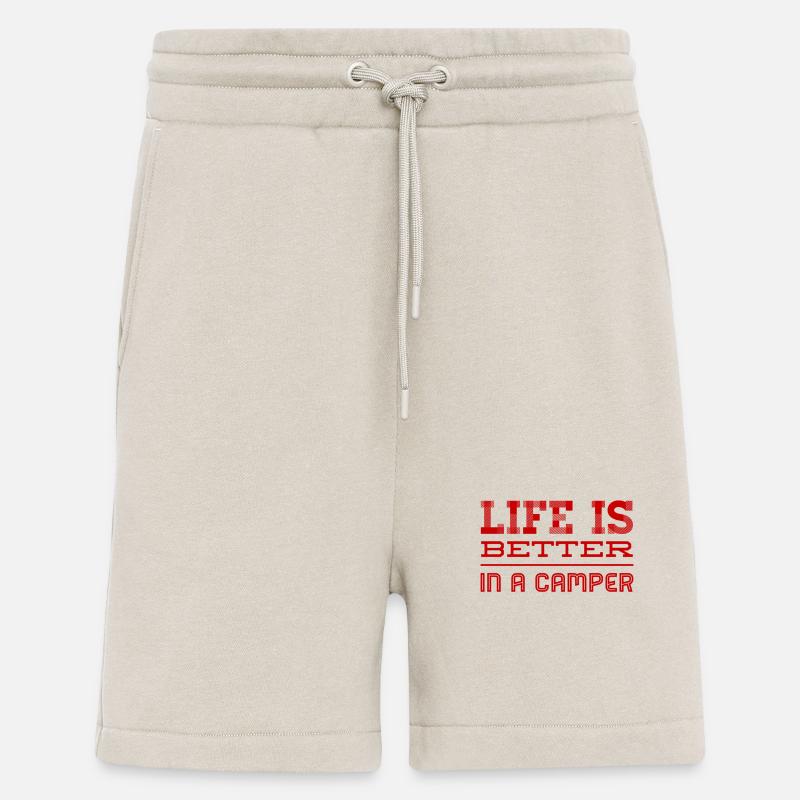 ich bin ein Camper - Shorts - made by SPREAD - WARM CLAY