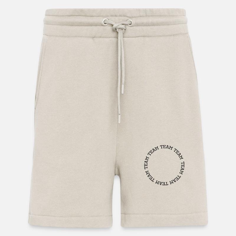 Team Circle Icon - Shorts - made by SPREAD - WARM CLAY