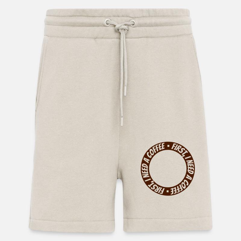 First I need Coffee - Shorts - made by SPREAD - WARM CLAY
