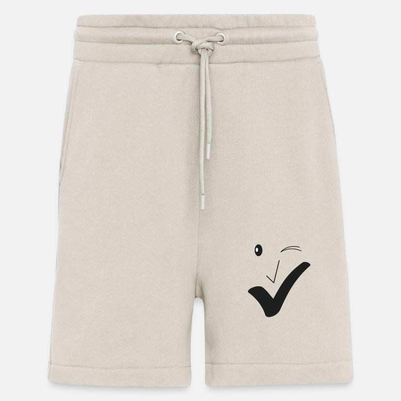Feines Lächeln Feines Gesicht A03. - Shorts - made by SPREAD - WARM CLAY