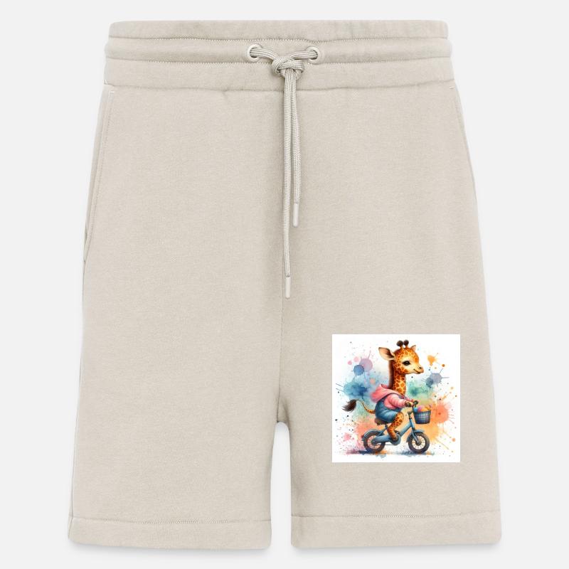 Tour à vélo - Short bio décontracté fabriqué en UE - WARM CLAY