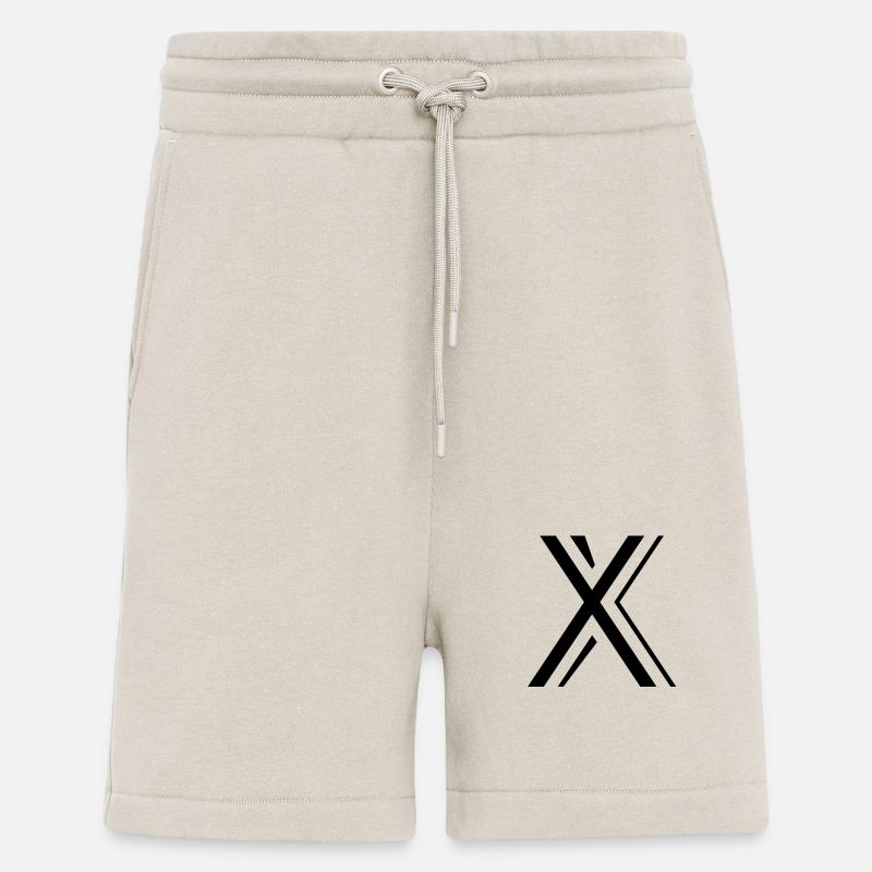 Buchstabe X - Shorts - made by SPREAD - WARM CLAY