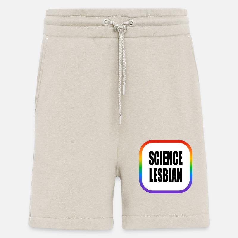Wissenschaft Lesbisch - Shorts - made by SPREAD - WARM CLAY