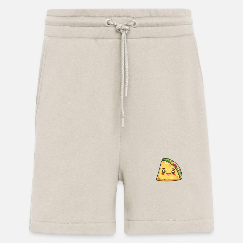 Lächelnder Taco - Shorts - made by SPREAD - WARM CLAY