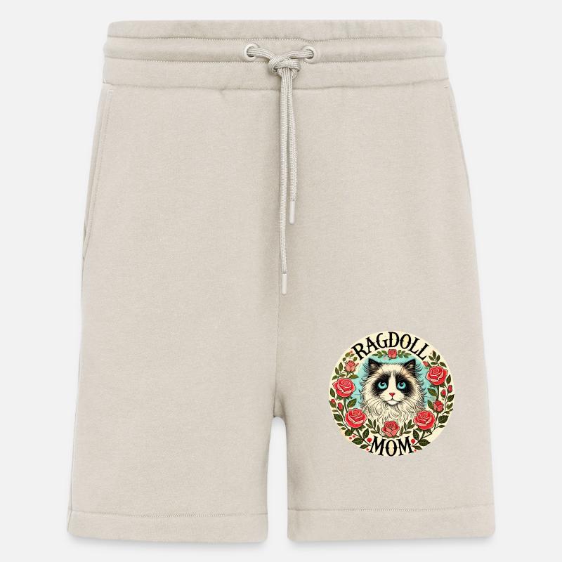 Ragdoll Katze Mama - Shorts - made by SPREAD - WARM CLAY
