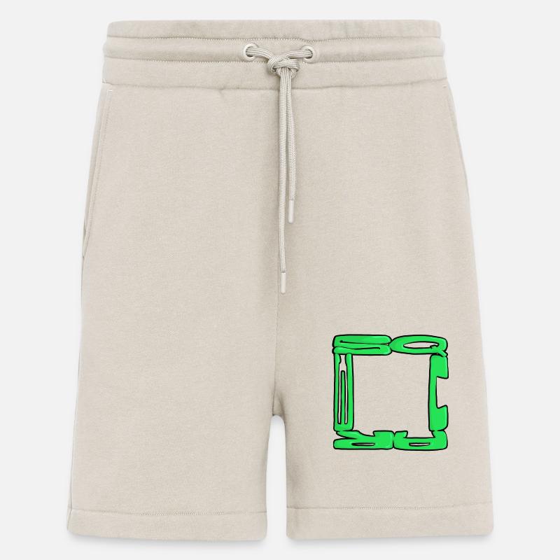 Square Graff - Short bio décontracté fabriqué en UE - WARM CLAY