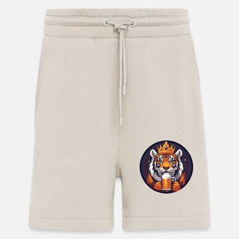 Tiger Bier Comic - Shorts - made by SPREAD - WARM CLAY