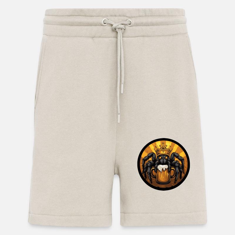Tarantula Bier Comic - Shorts - made by SPREAD - WARM CLAY