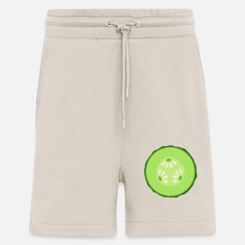 Gurken-Scheibe - Shorts - made by SPREAD - WARM CLAY