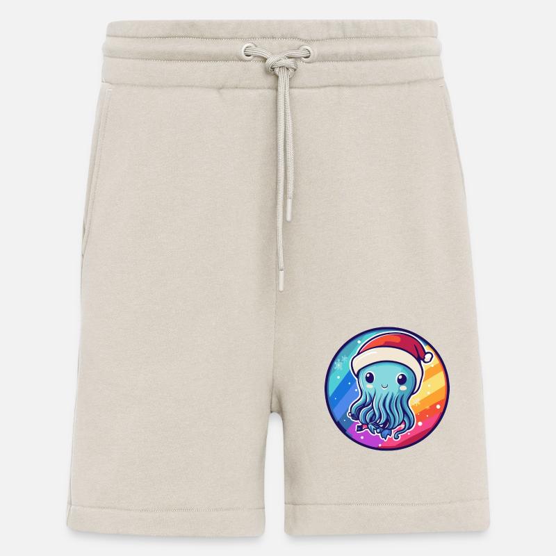 Méduse Noël Noël - Short bio décontracté fabriqué en UE - WARM CLAY