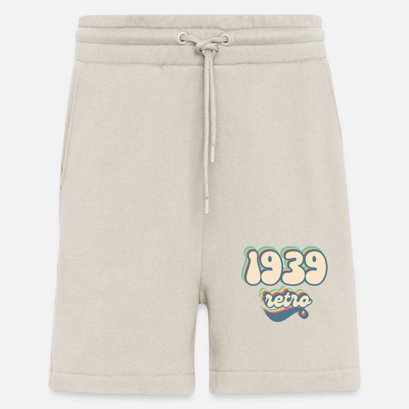 1939 Retro Geschenkidee - Shorts - made by SPREAD - WARM CLAY