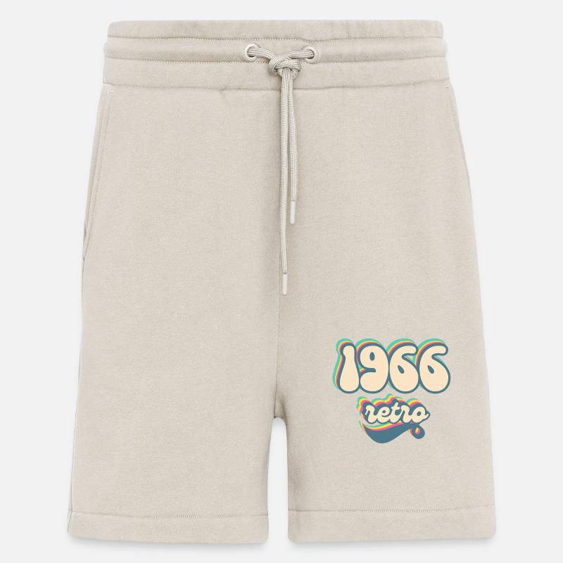 1966 Retro Geschenkidee - Shorts - made by SPREAD - WARM CLAY