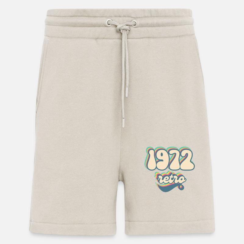 1972 Retro Geschenkidee - Shorts - made by SPREAD - WARM CLAY