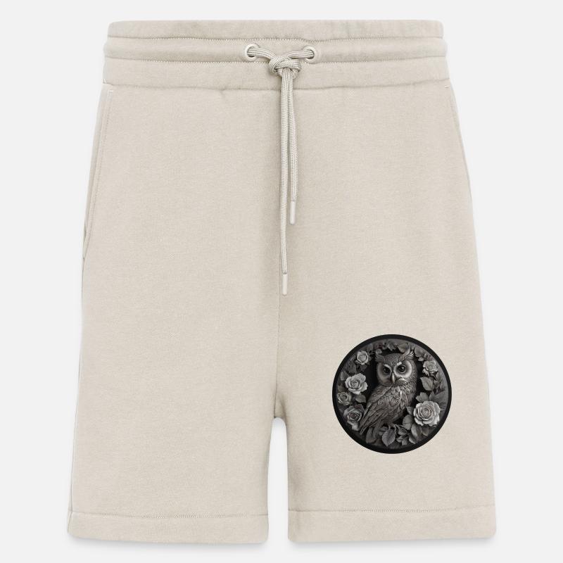 Silberne Eule - Shorts - made by SPREAD - WARM CLAY