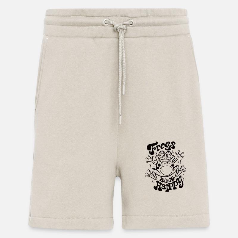 Frösche machen mich glücklich - Shorts - made by SPREAD - WARM CLAY