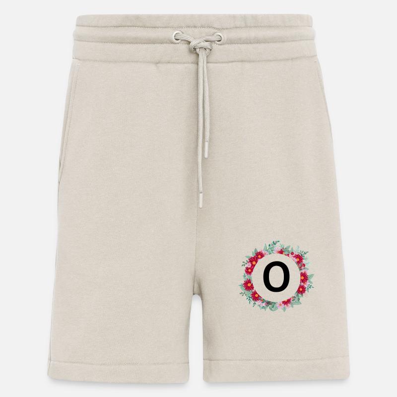 Buchstabe o Blumenkrone - Shorts - made by SPREAD - WARM CLAY