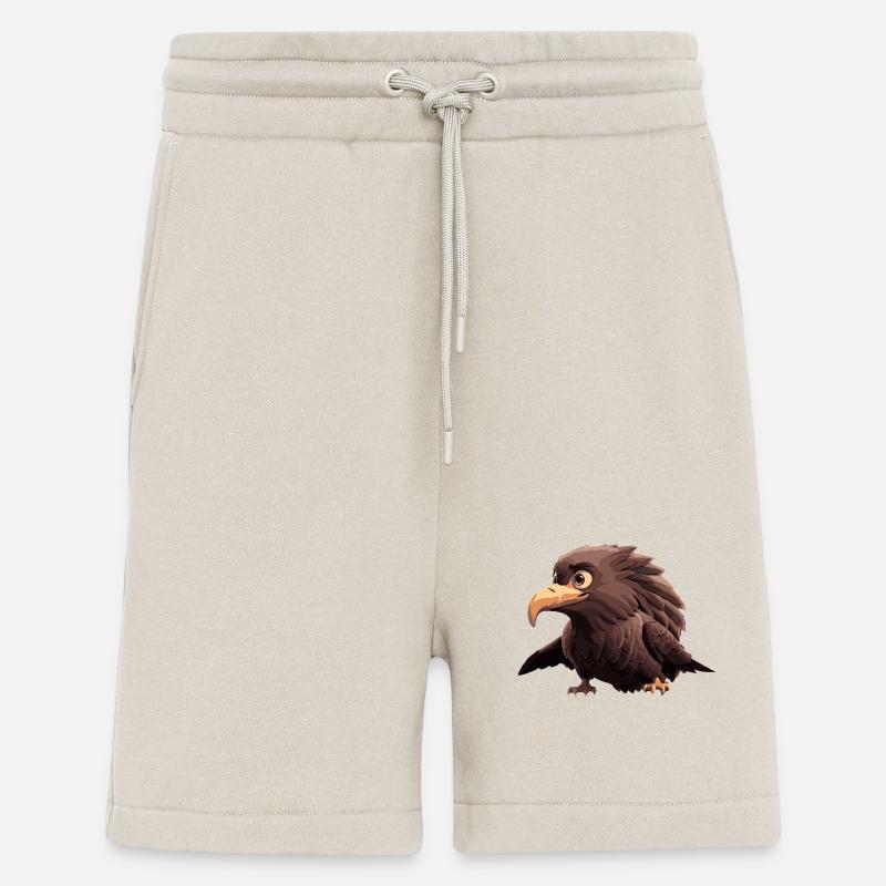 Bande dessinée Eagle - Short bio décontracté fabriqué en UE - WARM CLAY