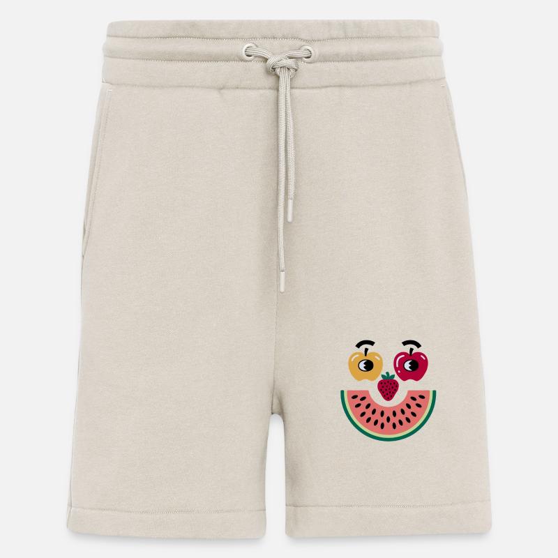 Frucht Gesicht - Shorts - made by SPREAD - WARM CLAY