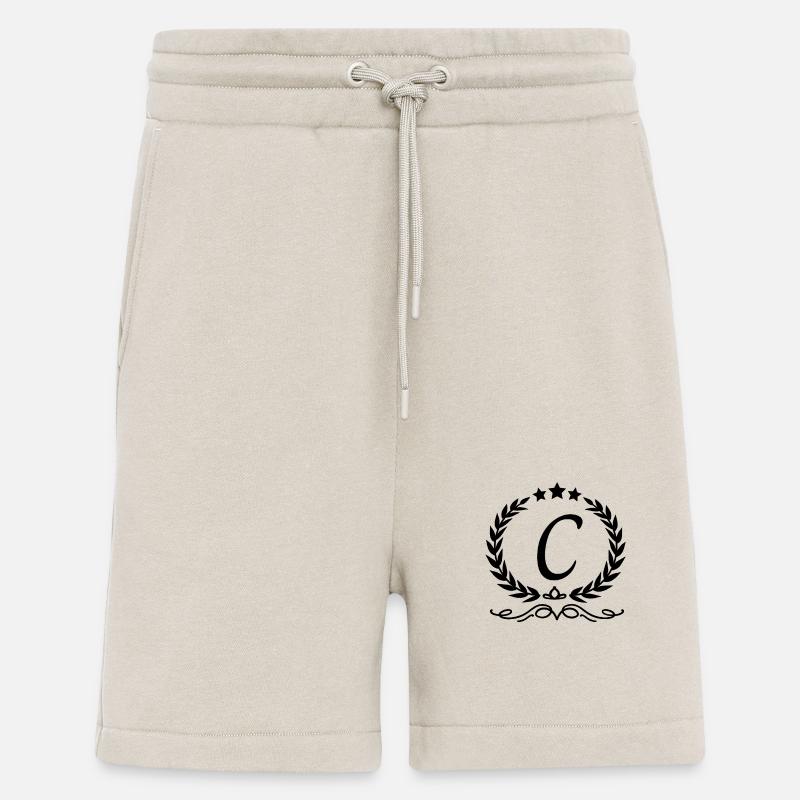 Buchstabe c Krone - Shorts - made by SPREAD - WARM CLAY