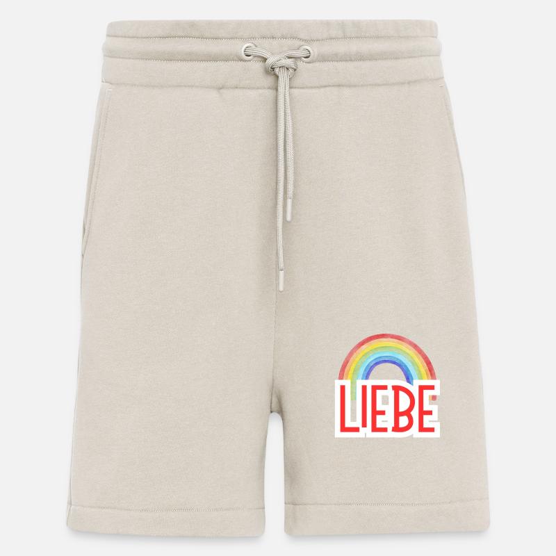 LIEBE + REGENBOGEN - Shorts - made by SPREAD - WARM CLAY