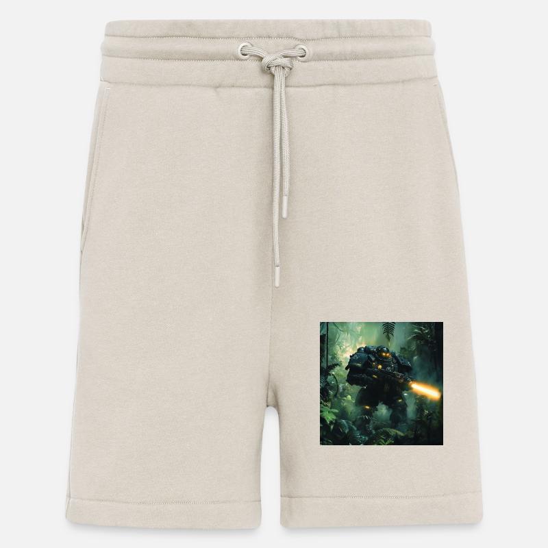 Sci Fi Krieger3 - Shorts - made by SPREAD - WARM CLAY