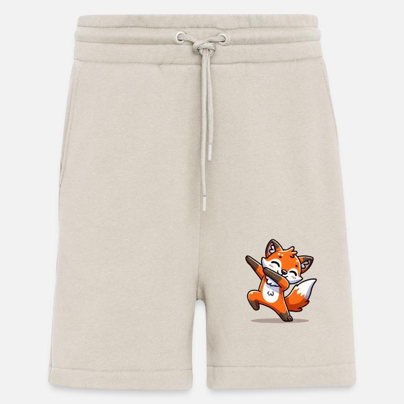 fuchs tier dabbing - Shorts - made by SPREAD - WARM CLAY