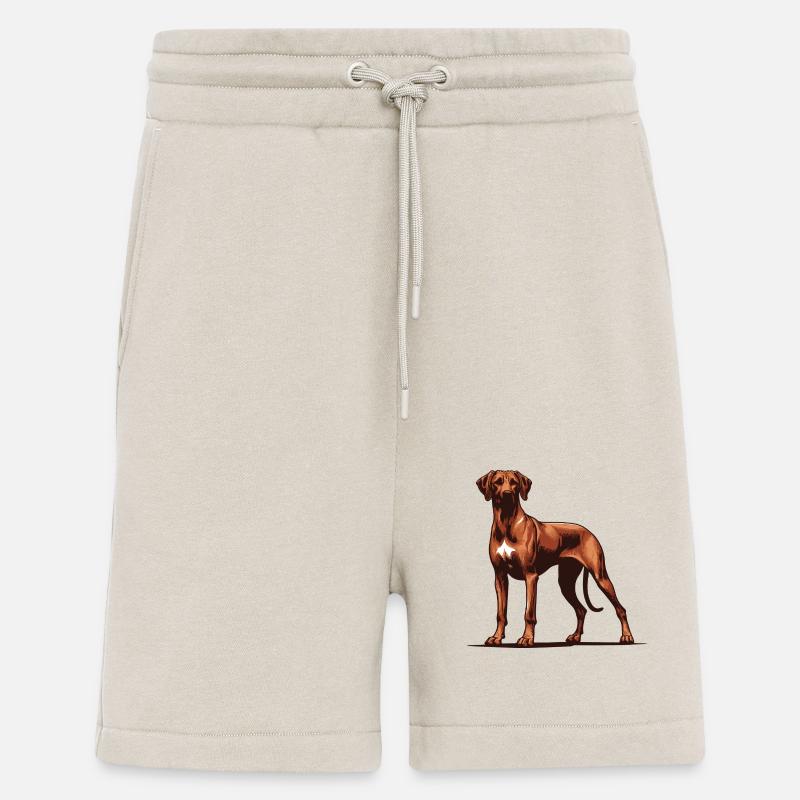 Rhodésian Ridgeback - Short bio décontracté fabriqué en UE - WARM CLAY