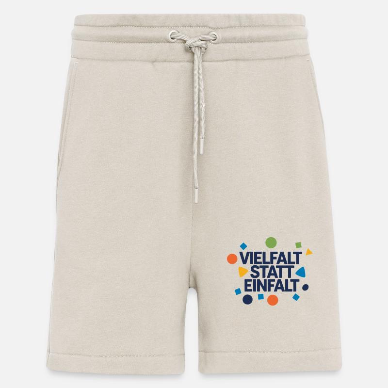 Vielfalt statt Einfalt 1 - Shorts - made by SPREAD - WARM CLAY