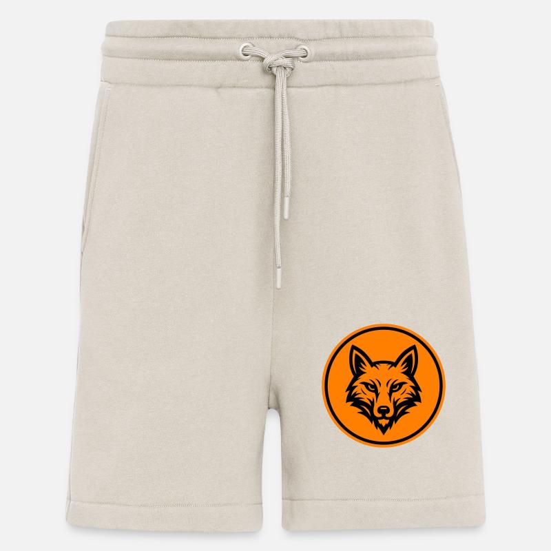 Fuchs Kopf Icon - Shorts - made by SPREAD - WARM CLAY