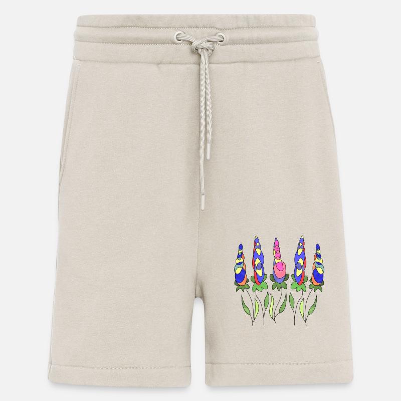Fleur - Short bio décontracté fabriqué en UE - WARM CLAY