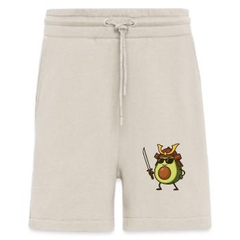Avocado Samurai - Shorts - made by SPREAD - WARM CLAY - Front