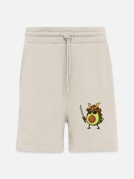 Avocado Samurai - Shorts - made by SPREAD - WARM CLAY