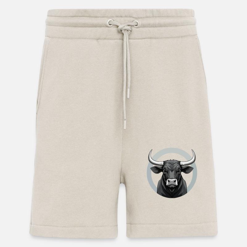 Stier im Ring - Shorts - made by SPREAD - WARM CLAY