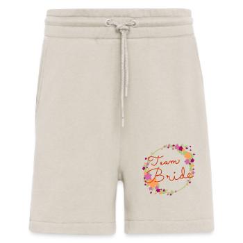 Team Bride Lesbian /Team Braut Lesbisch - Shorts - made by SPREAD - WARM CLAY - Vorne