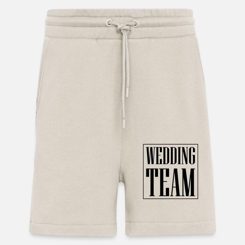 Équipe de mariage Hochzeit - Short bio décontracté fabriqué en UE - WARM CLAY