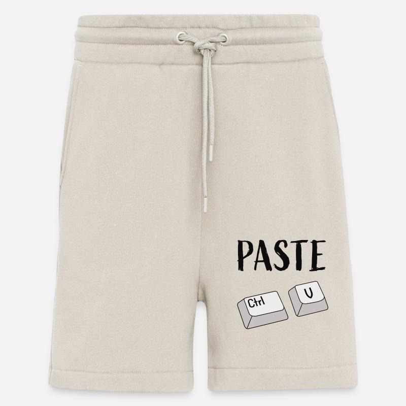Ctrl V Insert - Shorts - made by SPREAD - WARM CLAY
